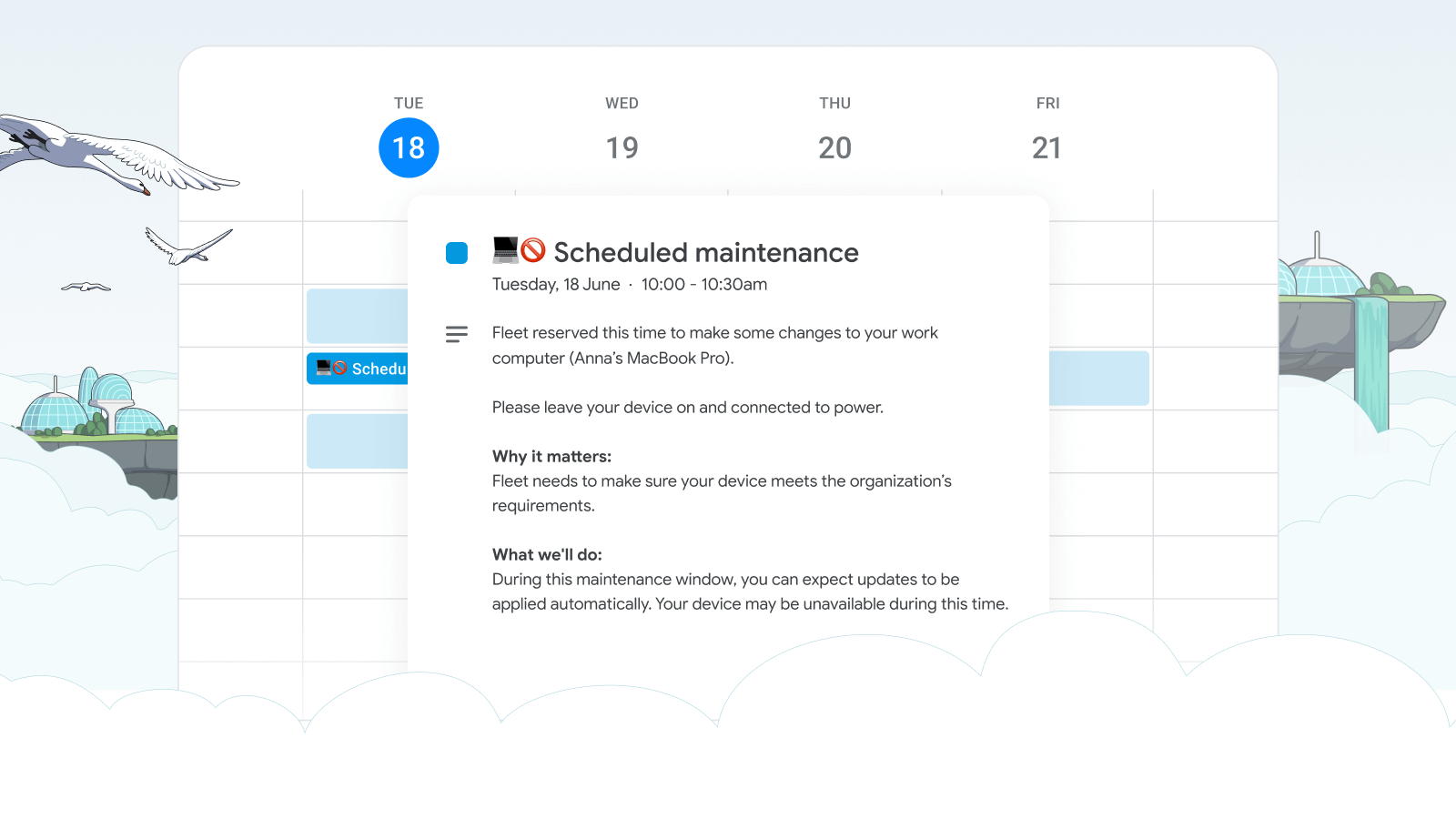 Fleet in your calendar: introducing maintenance windows