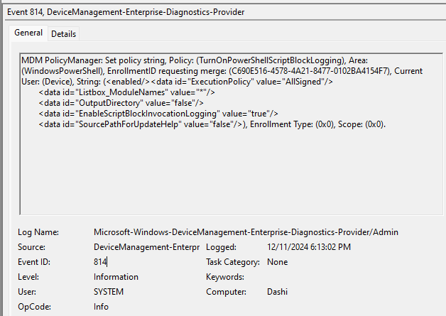 Windows Event Logs