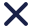 An 'X' icon indicating that this can be interacted with to close the navigation menu.